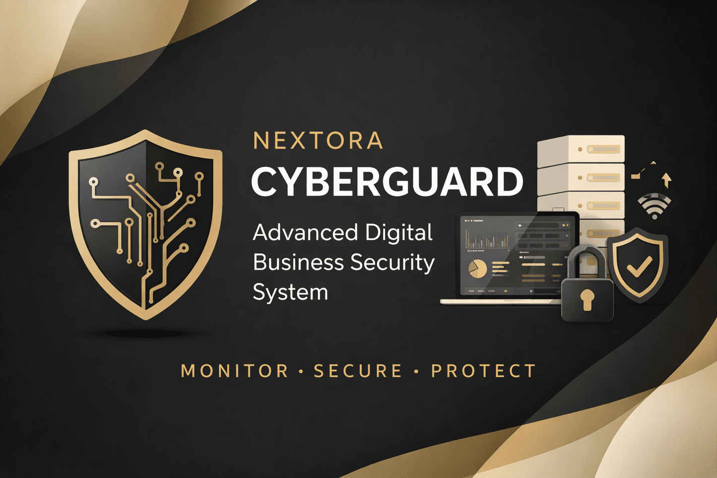 Nextora CyberGuard – Advanced Digital Business Security System - Nextora Digital
